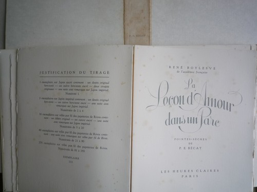 1952 lecon amour - la, dans