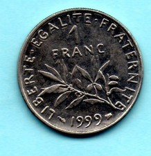 PIECE FRANCE 1 FRANC 1999