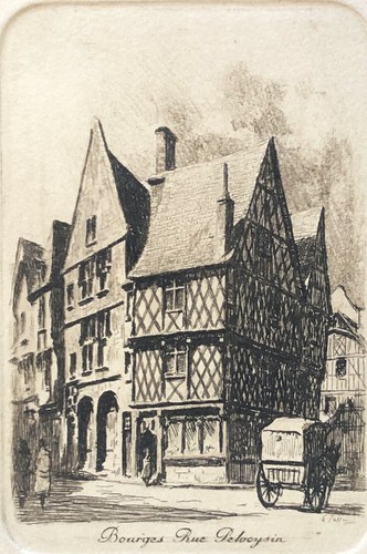 Bourges maison colombages - maison,