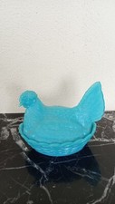 Poule Beurrier Opaline Bleue.