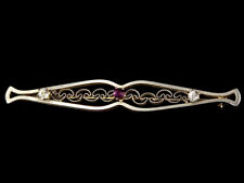 Broche À Barre En Argent