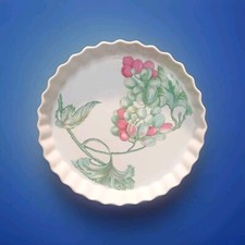 Beau Plat à Tarte Patrick Frey Paris Mod Vendanges  Deshoulieres Rare