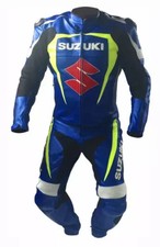 combinaison moto cuir homme suzuki