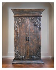 Armoire, Dark Antique Brown