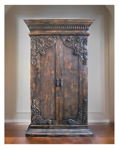 Armoire dark antique brown - dark,