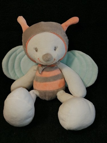 Doudou peluche abeille