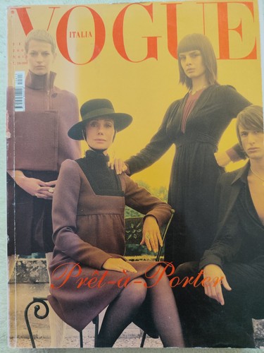 Rare italian vogue with - italian,