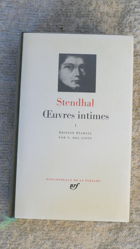 Stendhal oeuvres intimes - stendhal,