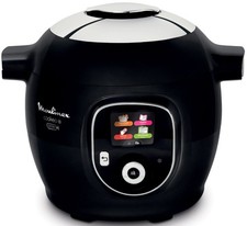 moulinex multicuiseur intelligent 6l 1600w noir ce8598 cookeo+ connect