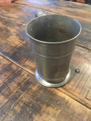 Ancien pot etain xix siècle - ancien, etain,