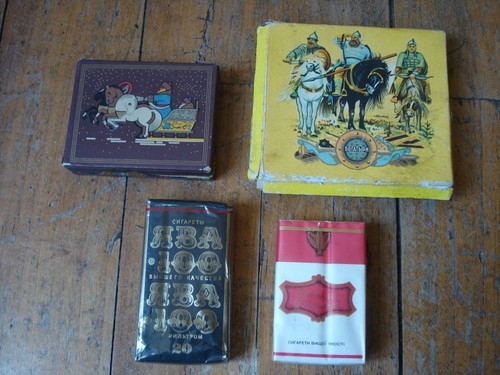 Anciens paquets boites de - boites,