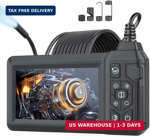 Endoscope camera with - camera, light