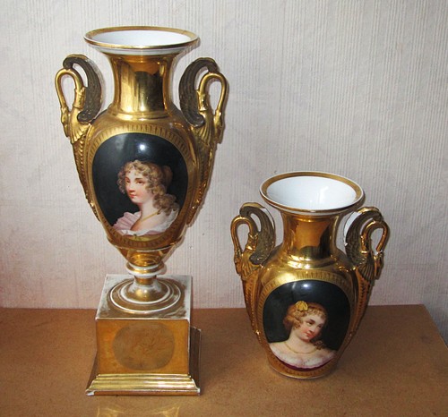 Belle paire vases en - paire, de