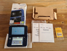 Console Nintendo New 3DS XL Metallic Blue PAL FR complete boite notice