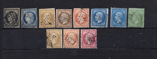 Lot timbres france 1849 à - timbres,