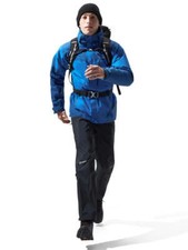 Berghaus Homme Paclite Gore-Tex Surpantalon Imperméable Pantalon 432373B50 Noir