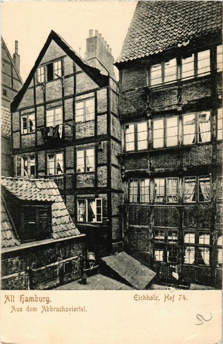 Cpa hamburg eichholz hof - ak, hamburg-
