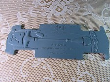 742X Rare Jouet Vintage Gégé France Châssis du Coffret Simca 9 Aronde Bleu 1:18