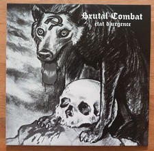 Brutal Combat "Etat d'urgence" LP punk rock oi! skinhead skrewdriver ror snix