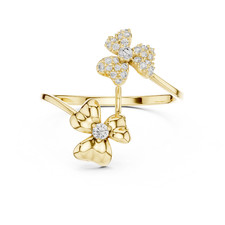 Bague diamant taille brillant