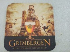 Sous-bocks  grimbergen biere d'abbaye depuis 1128