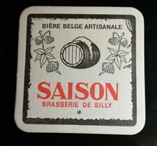 N141 Sous-bock Bière belge artisanale Saison brasserie de silly 