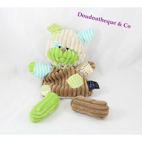 Doudou marionnette chien
