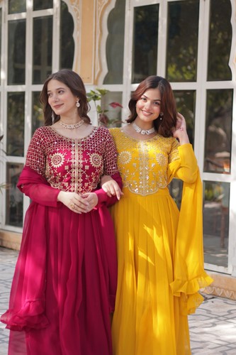 Robe anarkali - robe,