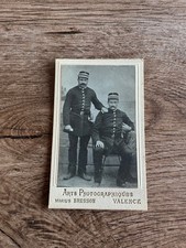Photo ancienne cdv militaire - photo,