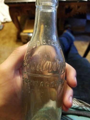Goodwine soda bottle - soda, chicago