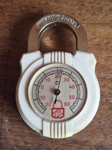 Thermomètre vintage fth - thermomètre,