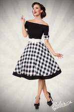 Robe Rétro Avec Jupe Évasée