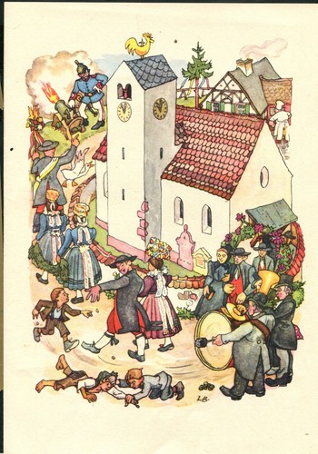 Telegramm bundespost c 187 - dt.,