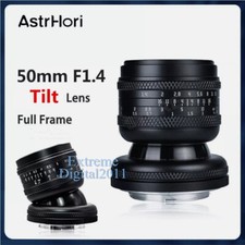 AstrHori 50mm F1.4 Tilt MF Large Aperture Lens for Micro Four Thirds M4/3 Camera