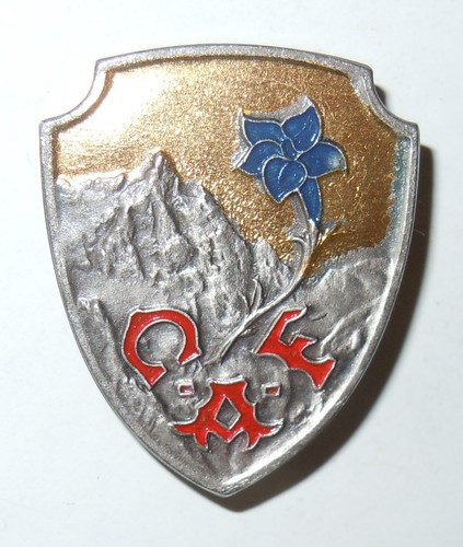 Ancien insigne club - ancien, alpin