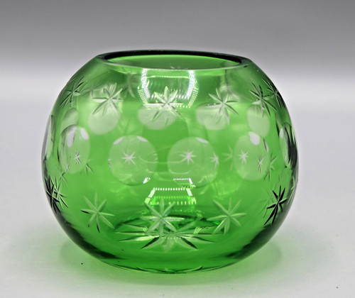 Ancien vase boule verre - ancien,