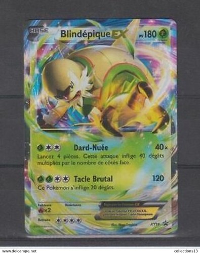 Carte pokemon blindépique - carte,