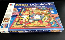 Jeu de société DESTINS le jeu de la vie   - MB 1978  100% COMPLET