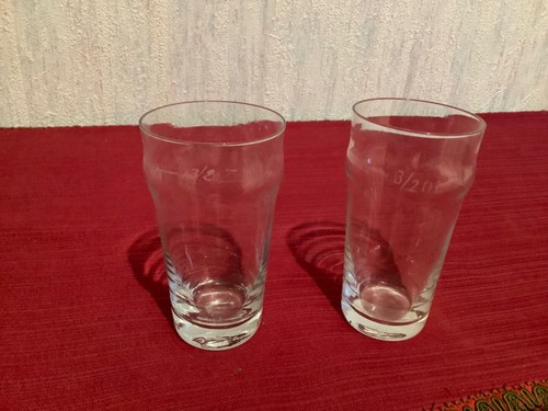 Rares anciens verres à - rares,