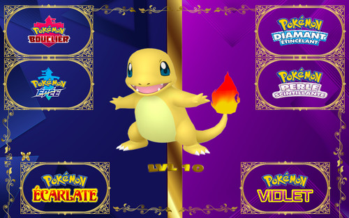 Pokemon salamèche shiny - pokemon,