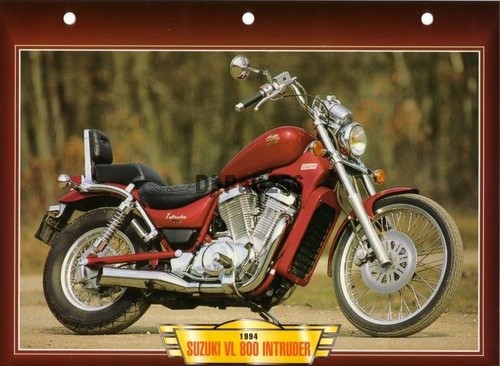 Fiche moto suzuki vl - fiche, 800