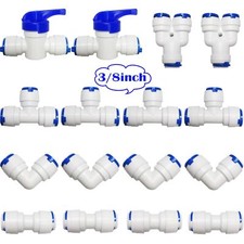 16 Pcs RO Raccord Osmoseur de Filtre à Eau Tube D'osmose Inverse Water Filter...