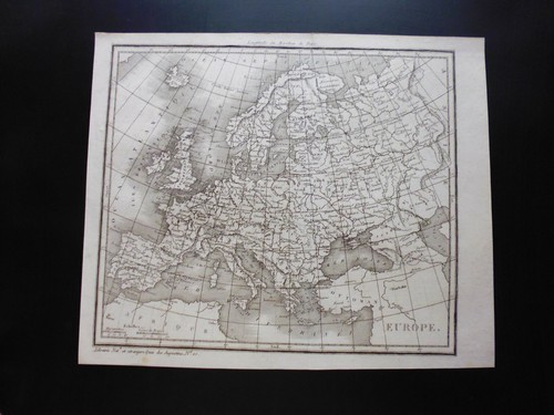 Gravure carte - gravure, 18°:carte