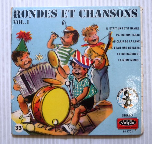 Livre disque vogue rondes - rondes, et