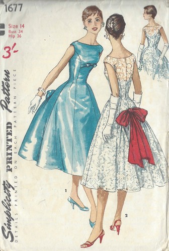 Patron couture vintage 1956 - vintage,