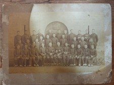 Photo militaire, engagés conditionnels, 1877-1878. 