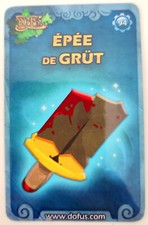 Carte loterie dofus - carte, epée