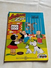 LIVRE BD DESSIN ANIME COLLECTION INTRÉPIDE ARTHUR ET ZOE 1973 RARE