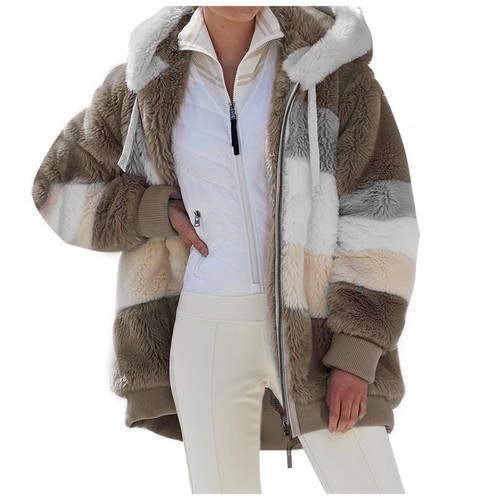 Manteau femme chaud capuche - manteau,