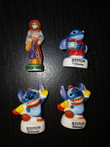 Lot fèves stitch disney - lot,
